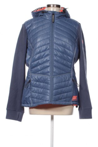 Γυναικείο μπουφάν Superdry, Μέγεθος XL, Χρώμα Μπλέ, Τιμή 45,23 €