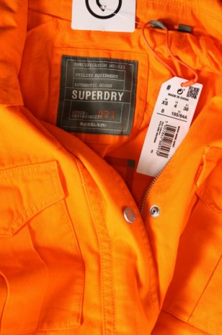 Γυναικείο μπουφάν Superdry, Μέγεθος S, Χρώμα Πορτοκαλί, Τιμή 27,34 €