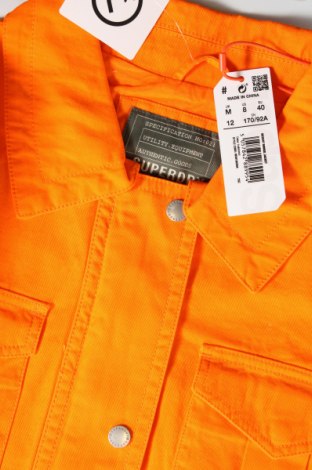 Γυναικείο μπουφάν Superdry, Μέγεθος M, Χρώμα Πορτοκαλί, Τιμή 27,34 €