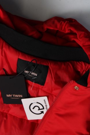 Γυναικείο μπουφάν TWINSET, Μέγεθος M, Χρώμα Κόκκινο, Τιμή 182,99 €