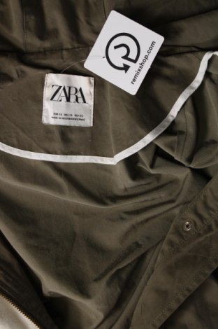 Дамско яке Zara, Размер XS, Цвят Зелен, Цена 34,00 лв.
