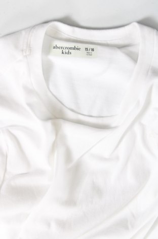 Kinder Shirt Abercrombie & Fitch, Größe 15-18y/ 170-176 cm, Farbe Weiß, Preis 26,06 €