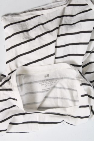 Kinder Shirt H&M, Größe 11-12y/ 152-158 cm, Farbe Weiß, Preis 7,65 €