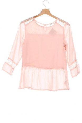 Детска блуза H&M, Размер 13-14y/ 164-168 см, Цвят Розов, Цена 5,40 лв.
