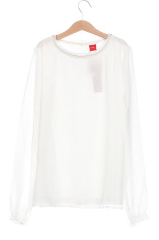 Παιδική μπλούζα S.Oliver, Μέγεθος 13-14y/ 164-168 εκ., Χρώμα Λευκό, Τιμή 3,63 €