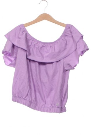 Детска блуза United Colors Of Benetton, Размер 14-15y/ 168-170 см, Цвят Лилав, Цена 47,00 лв.