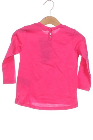 Dziecięca bluzka United Colors Of Benetton, Rozmiar 12-18m/ 80-86 cm, Kolor Różowy, Cena 125,28 zł