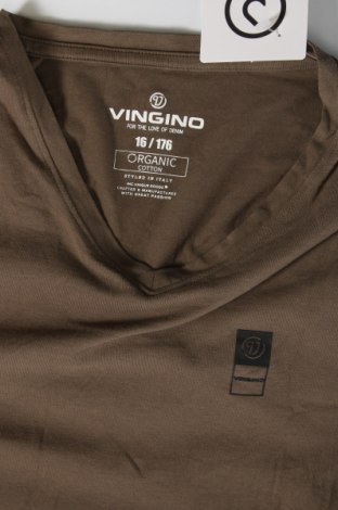 Kinder Shirt Vingino, Größe 15-18y/ 170-176 cm, Farbe Grün, Preis 8,00 €