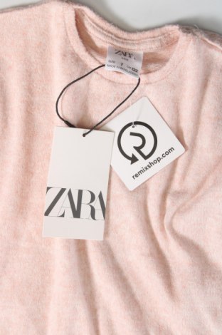 Детска блуза Zara, Размер 6-7y/ 122-128 см, Цвят Розов, Цена 25,55 лв.