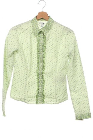 Детска риза Zara Kids, Размер 12-13y/ 158-164 см, Цвят Зелен, Цена 5,10 лв.