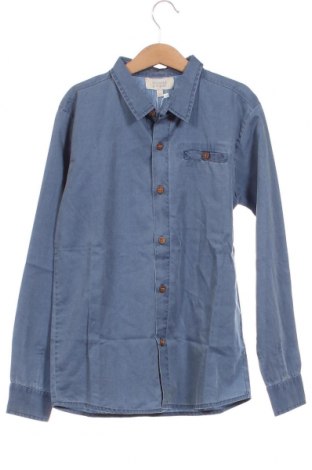 Παιδικό πουκάμισο Bonnet A Pompon, Μέγεθος 11-12y/ 152-158 εκ., Χρώμα Μπλέ, Τιμή 7,27 €