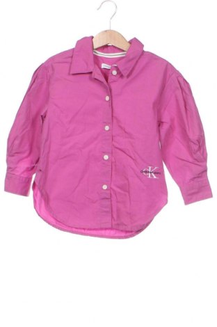 Παιδικό πουκάμισο Calvin Klein Jeans, Μέγεθος 3-4y/ 104-110 εκ., Χρώμα Βιολετί, Τιμή 18,25 €