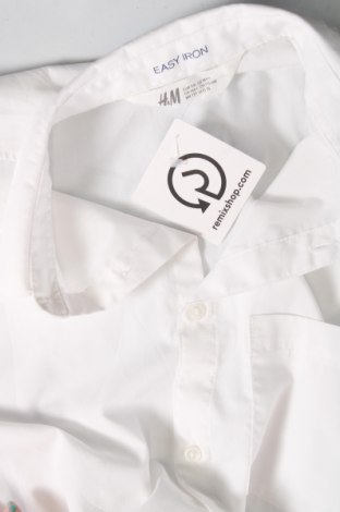 Παιδικό πουκάμισο H&M, Μέγεθος 15-18y/ 170-176 εκ., Χρώμα Λευκό, Τιμή 16,08 €