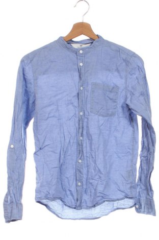 Детска риза H&M, Размер 12-13y/ 158-164 см, Цвят Син, Цена 26,00 лв.