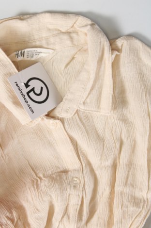 Детска риза H&M, Размер 11-12y/ 152-158 см, Цвят Екрю, Цена 4,84 лв.