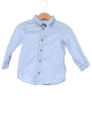Παιδικό πουκάμισο H&M, Μέγεθος 12-18m/ 80-86 εκ., Χρώμα Μπλέ, Τιμή 6,14 €