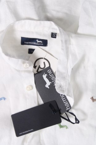 Παιδικό πουκάμισο Harmont & Blaine, Μέγεθος 11-12y/ 152-158 εκ., Χρώμα Λευκό, Τιμή 45,88 €