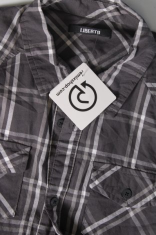 Детска риза Liberto, Размер 13-14y/ 164-168 см, Цвят Сив, Цена 3,08 лв.