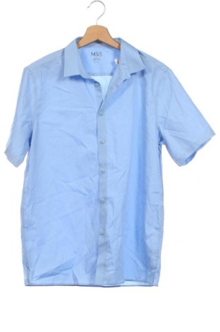 Detská košeľa  Marks & Spencer, Veľkosť 15-18y/ 170-176 cm, Farba Modrá, Cena  3,40 €