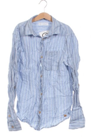 Kinderhemd Zara, Größe 13-14y/ 164-168 cm, Farbe Blau, Preis 3,20 €