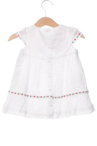 Детска рокля Du Pareil Au Meme, Размер 3-6m/ 62-68 см, Цвят Бял, Цена 31,86 лв.