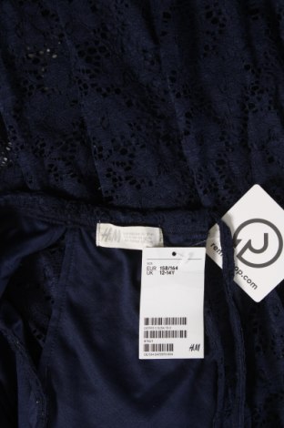 Dziecięca sukienka H&M, Rozmiar 12-13y/ 158-164 cm, Kolor Niebieski, Cena 182,32 zł