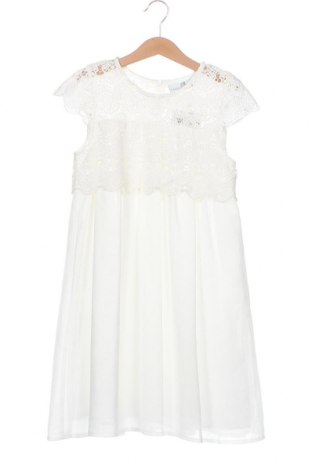 Детска рокля Happy Girls By Eisend, Размер 8-9y/ 134-140 см, Цвят Бял, Цена 79,00 лв.