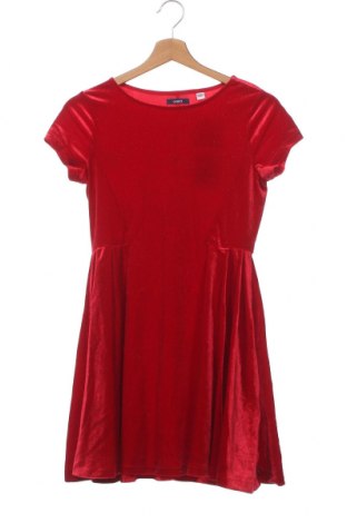 Kinderkleid Okaidi, Größe 11-12y/ 152-158 cm, Farbe Rot, Preis 9,09 €