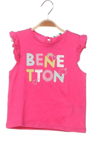 Kinderkleid United Colors Of Benetton, Größe 18-24m/ 86-98 cm, Farbe Rosa, Preis 19,21 €