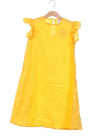 Παιδικό φόρεμα VRS, Μέγεθος 7-8y/ 128-134 εκ., Χρώμα Κίτρινο, Τιμή 9,17 €