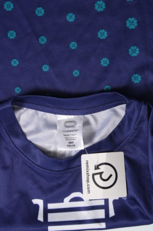 Детска тениска, Размер 15-18y/ 170-176 см, Цвят Син, Цена 5,06 лв.