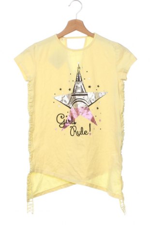 Детска тениска, Размер 10-11y/ 146-152 см, Цвят Жълт, Цена 6,00 лв.