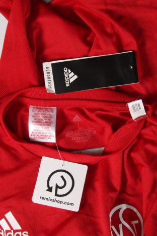 Dětské tričko  Adidas, Velikost 13-14y/ 164-168 cm, Barva Červená, Cena  456,00 Kč