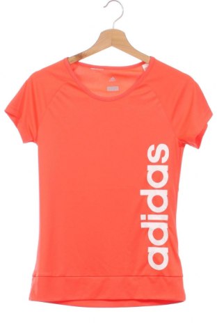 Детска тениска Adidas, Размер 12-13y/ 158-164 см, Цвят Оранжев, Цена 14,00 лв.
