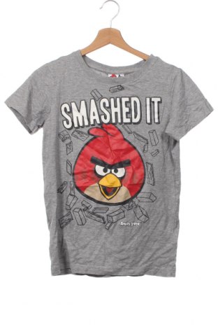 Детска тениска Angry Birds, Размер 12-13y/ 158-164 см, Цвят Сив, Цена 15,00 лв.