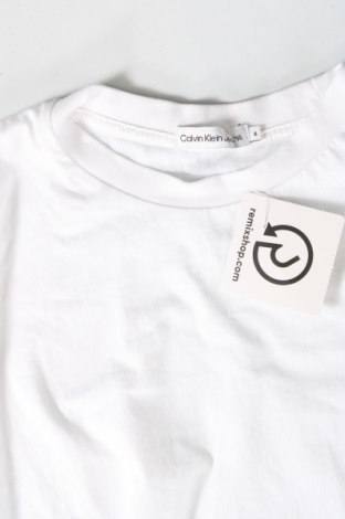 Tricou pentru copii Calvin Klein, Mărime 7-8y/ 128-134 cm, Culoare Alb, Preț 115,79 Lei