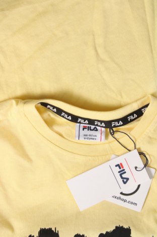 Tricou pentru copii FILA, Mărime 10-11y/ 146-152 cm, Culoare Galben, Preț 90,31 Lei