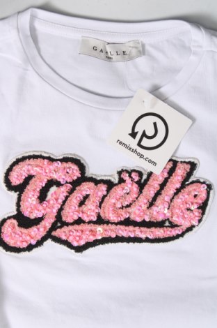 Dziecięcy T-shirt Gaelle Paris, Rozmiar 6-7y/ 122-128 cm, Kolor Biały, Cena 56,29 zł