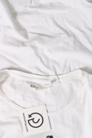 Детска тениска H&M, Размер 15-18y/ 170-176 см, Цвят Бял, Цена 10,00 лв.