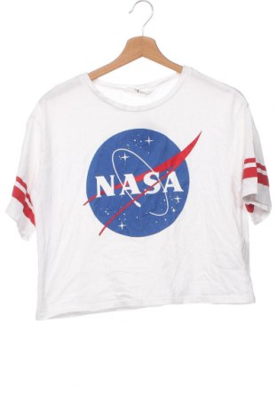 Kinder T-Shirt H&M, Größe 15-18y/ 170-176 cm, Farbe Weiß, Preis 4,18 €