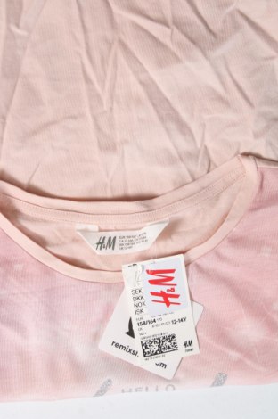 Tricou pentru copii H&M, Mărime 13-14y/ 164-168 cm, Culoare Roz, Preț 28,42 Lei