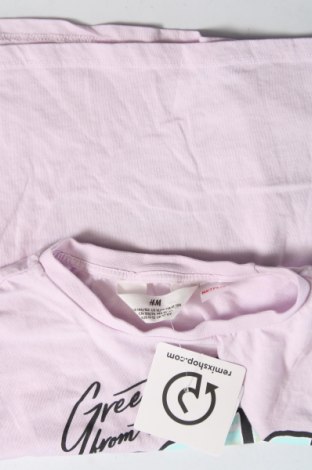Dětské tričko  H&M, Velikost 10-11y/ 146-152 cm, Barva Fialová, Cena  159,00 Kč