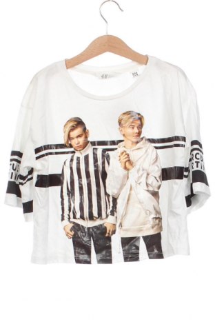 Παιδικό μπλουζάκι H&M, Μέγεθος 10-11y/ 146-152 εκ., Χρώμα Λευκό, Τιμή 2,79 €