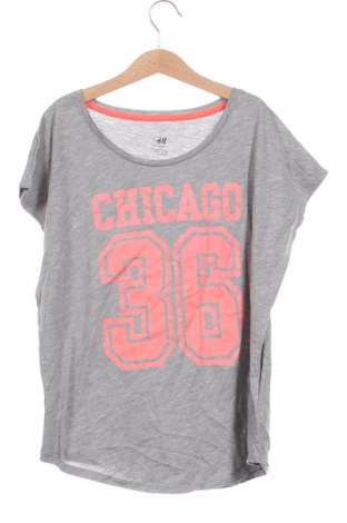 Παιδικό μπλουζάκι H&M Sport, Μέγεθος 15-18y/ 170-176 εκ., Χρώμα Γκρί, Τιμή 2,85 €