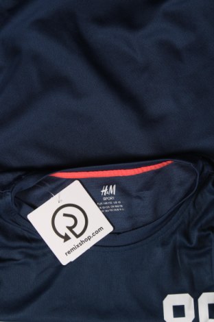 Παιδικό μπλουζάκι H&M Sport, Μέγεθος 10-11y/ 146-152 εκ., Χρώμα Μπλέ, Τιμή 4,46 €