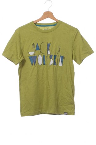 Παιδικό μπλουζάκι Jack Wolfskin, Μέγεθος 12-13y/ 158-164 εκ., Χρώμα Πράσινο, Τιμή 9,90 €