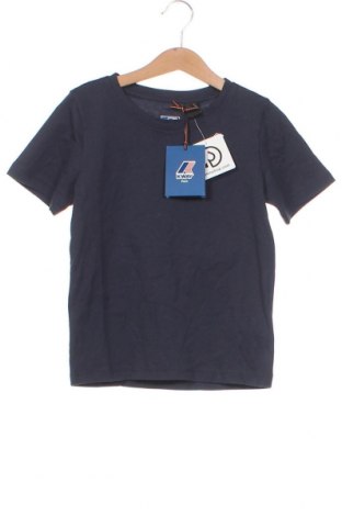 Παιδικό μπλουζάκι K-Way, Μέγεθος 7-8y/ 128-134 εκ., Χρώμα Μπλέ, Τιμή 25,85 €