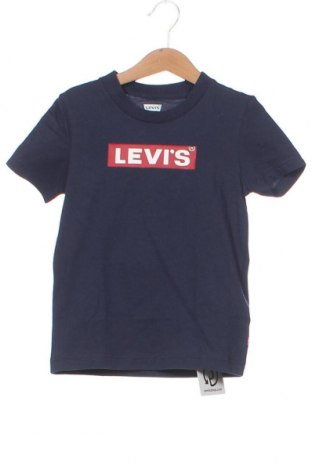 Детска тениска Levi's, Размер 3-4y/ 104-110 см, Цвят Син, Цена 47,00 лв.