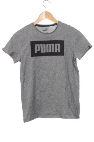 Детска тениска PUMA, Размер 10-11y/ 146-152 см, Цвят Сив, Цена 20,37 лв.
