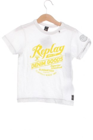 Tricou pentru copii Replay, Mărime 2-3y/ 98-104 cm, Culoare Alb, Preț 155,26 Lei